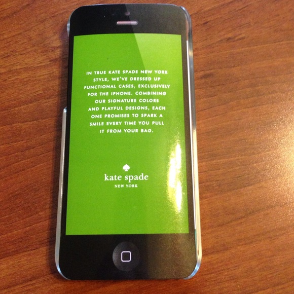 **SALE** Kate Spade iPhone 5c hard/snap on case - Picture 2 of 3