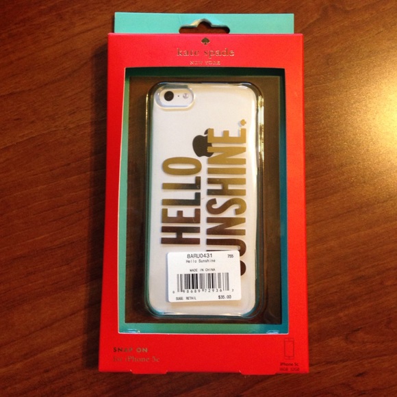 **SALE** Kate Spade iPhone 5c hard/snap on case - Picture 3 of 3