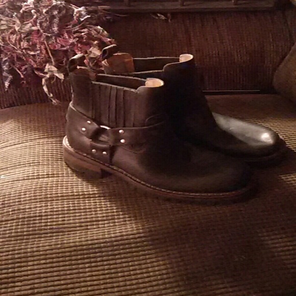 Brand new Black Moto boots mens NEW