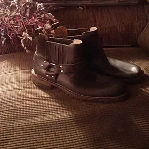 Brand new Black Moto boots mens NEW