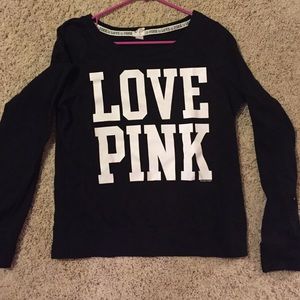 VS PINK hoodless sweatshirt