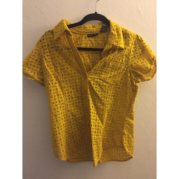 Yellow blouse