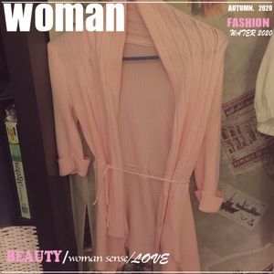 PINK CARDIGAN
