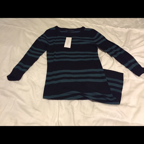 Teal and Black stretch dress