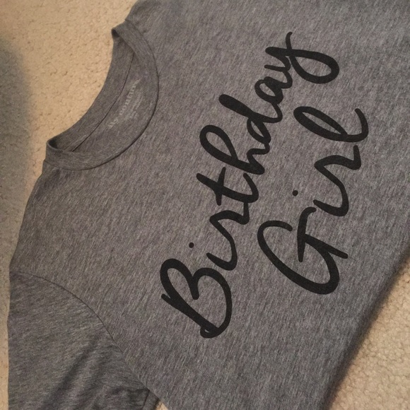 ILY Couture brand "birthday girl" shirt