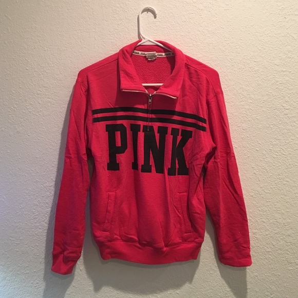 PINK half zip