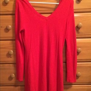 Medium Red Sweater Dress