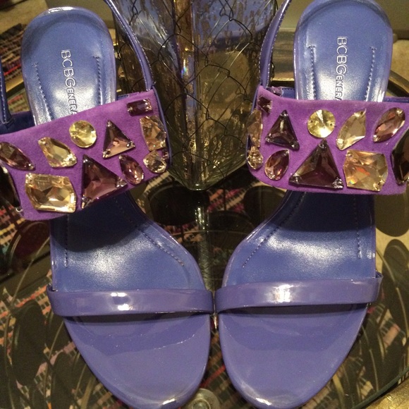 BCBGeneration bejeweled sandals