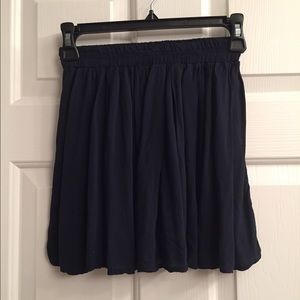 navy skirt- brandy melville