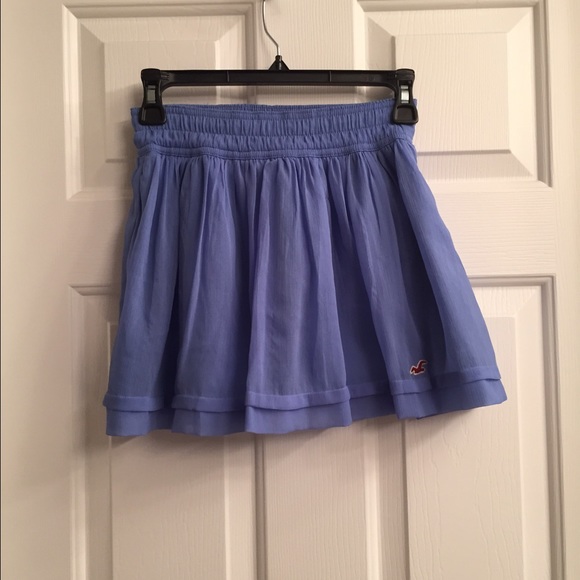 blue skirt - hollister