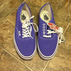 Brand new never worn purple vans