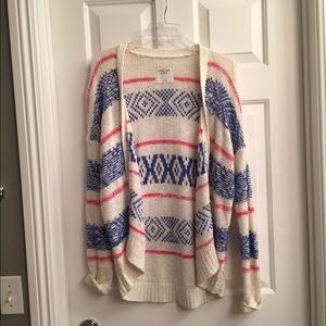 multi color cardigan- abercombie