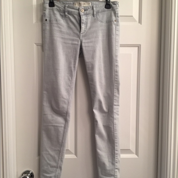 light wash jeans- abercombie