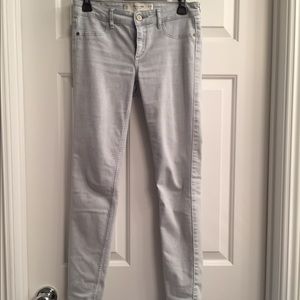 light wash jeans- abercombie