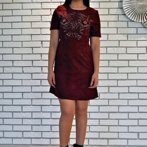 Mustard Seed Velvet Dress