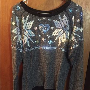 PINK Victoria's Secret sequined sweater.