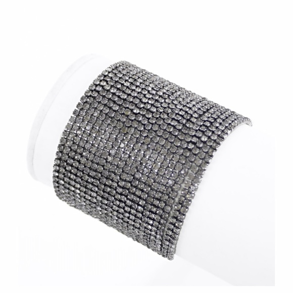 Multi Rows Of Rhinestone Crystals - Picture 3 of 3