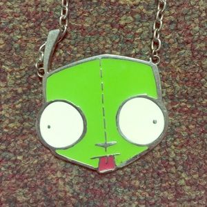 Gir Invader Zim necklace