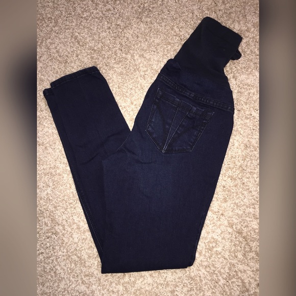 Indigo Blue Maternity Skinny Jeans