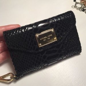 Michael Kors iPhone 4/4S wallet snakeskin