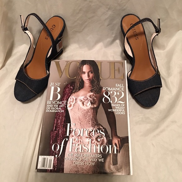 Guess Denim Wedges