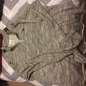 PINK half zip pullover