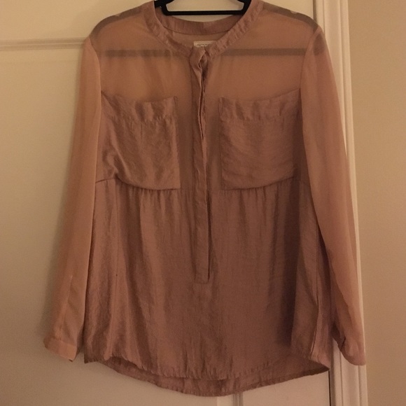 Nude blouse