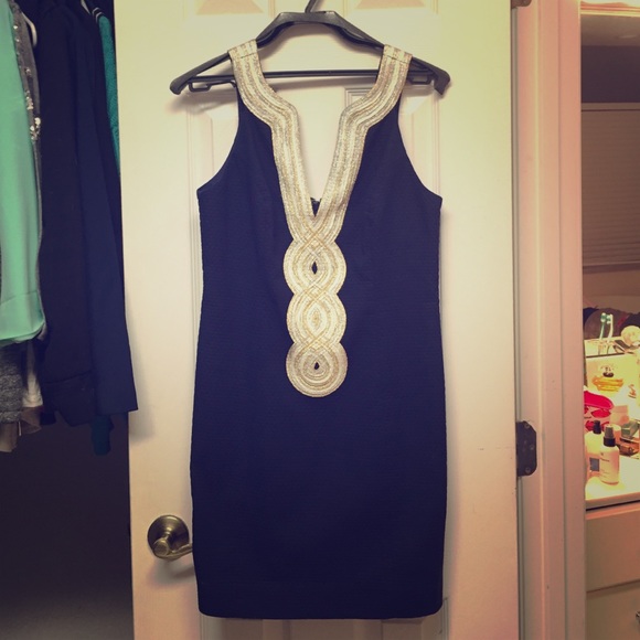 Navy blue Lilly Pulitzer dress