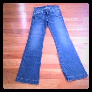 7 for All Mankind flare jeans