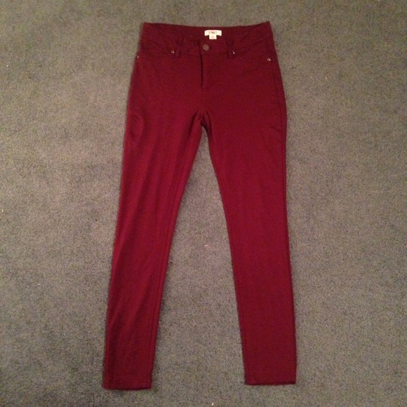 Maroon Jeggings