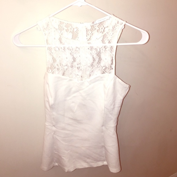 Zara sleeveless shirt
