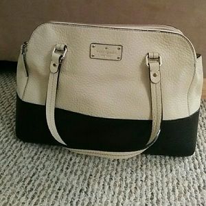 Kate Spade Grove Court Lainey Handbag Black/Cream