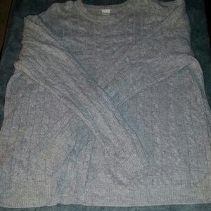 Knitted oversized sweater