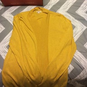 Gold/yellow cardigan