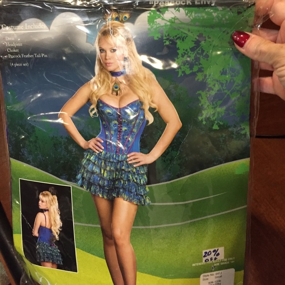 Peacock Halloween Costume Size Small