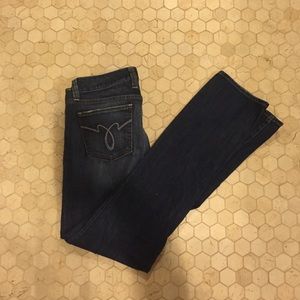 Lucky brand straight leg jeans