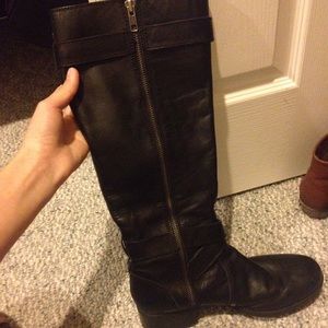 Black Leather Boots