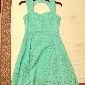 Mint green sun dress