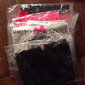 Assorted SMALL NIP VS Signature Lace Brief LOT