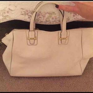 Authentic Winter White Coach Purse