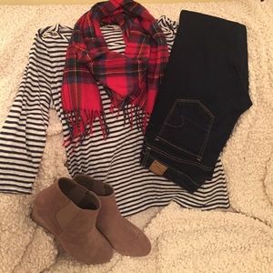 AE Super Stretch Dark Wash Skinny