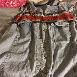 Blue jean jacket