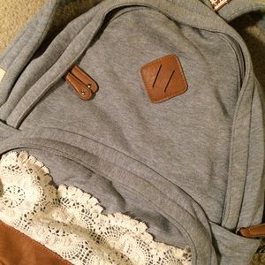 Kimichi Blue (UO) Grey Lace Backpack