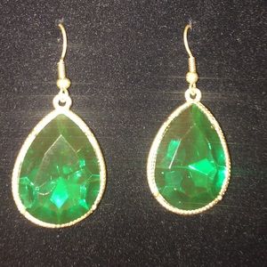 Emerald earrings