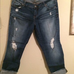 TORRID Boyfriend Capris