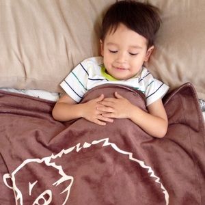 Travel Baby Blanket, luxuriously soft minky fabric