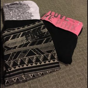 BUNDLE ! VS PINK leggings