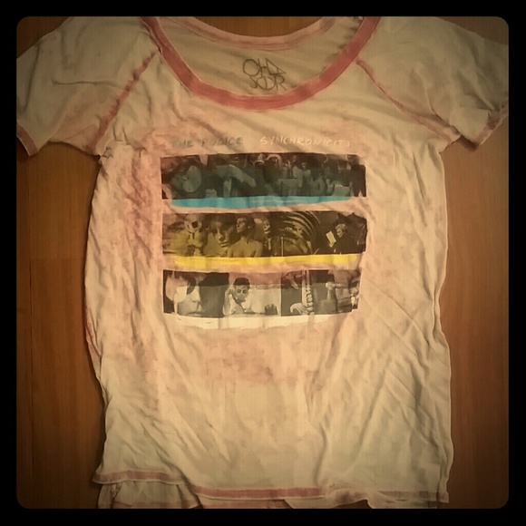 Chaser brand Police Synchronicity burnout tee