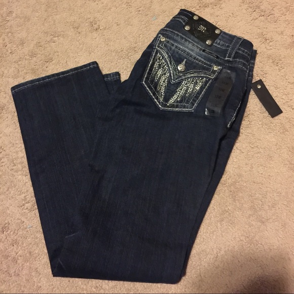 Miss Me mid rise easy straight jeans size 31x31