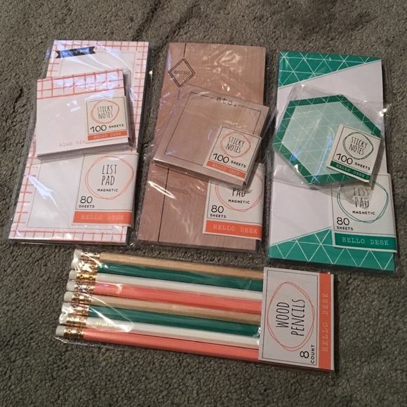 Stationery 7 pcs set - Picture 1 of 4